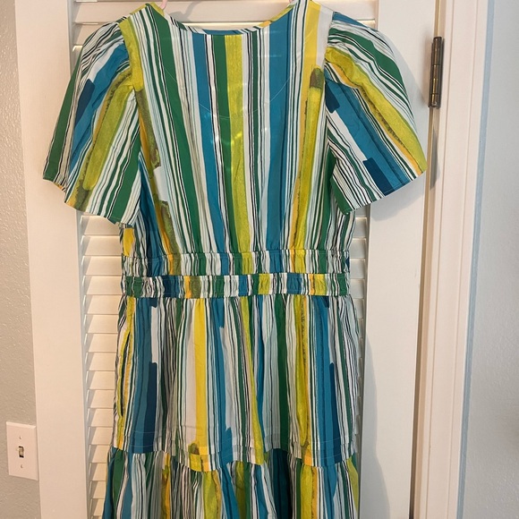 Striped Multicolor Mini Dress - Picture 10 of 10